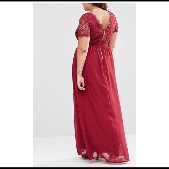 ASOS beautiful  maxi dress plus size - Picture 2 of 15